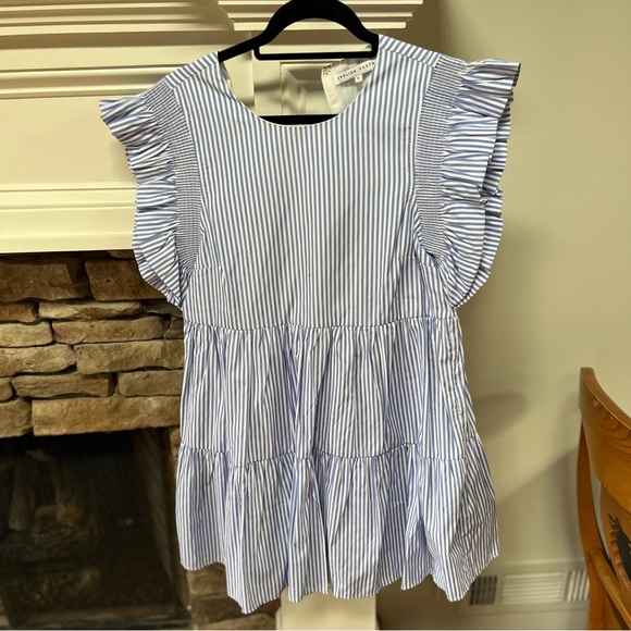 English Factory Striped Mini Dress - small - Picture 4 of 4